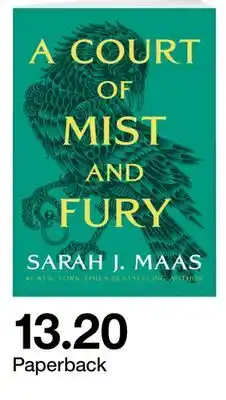 Target A COURT OF MIST AND FURY offer