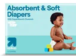 Target up&up 132-ct. disposable diapers offer