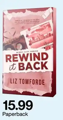 Target REWIND IT BACK offer