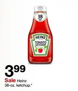 Target Heinz 38-oz. ketchup offer