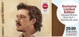 Target Morgan Wallen, I'm the Problem offer