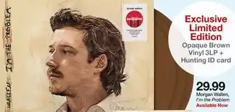 Target Morgan Wallen, I'm the Problem offer