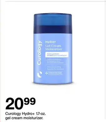 Target Curology Hydro + 1.7-oz. gel cream moisturizer offer
