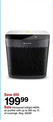 Target Honeywell InSight HEPA air purifier offer