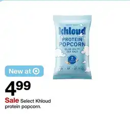 Target Sale Select Khloud protein popcorn offer