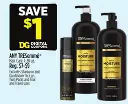 Dollar General ANY TRESemmé Hair Care offer