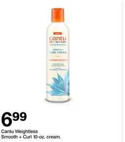 Target Weightless Smooth + Curl 10 - oz. cream offer