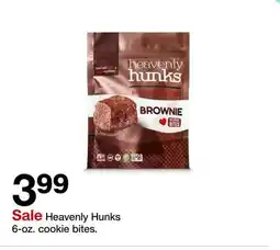Target Heavenly Hunks 6-oz. cookie bites offer