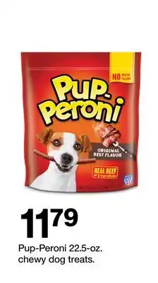 Target Pup-Peroni 22.5-oz. chewy dog treats offer