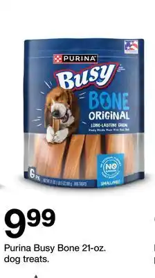 Target Purina Busy Bone 21-oz. dog treats offer