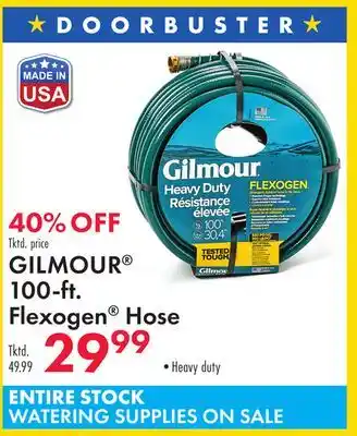 Boscov's GILMOUR 100-ft. Flexogen Hose offer