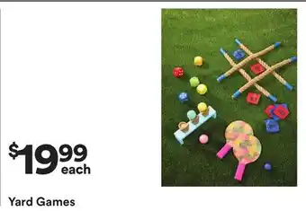 Michaels yard Games offer