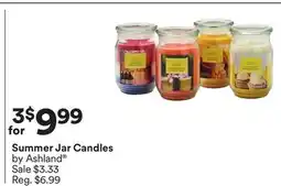 Michaels Summer Jar Candles offer