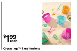 Michaels Creatology Sand Buckets offer