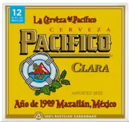 Target Pacifico 12-pk. Beer offer