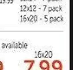 Hobby Lobby Super Value Pack Canvas offer