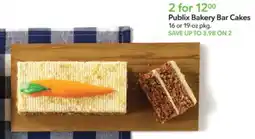 Publix Publix Bakery Bar Cakes offer