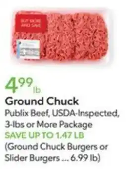 Publix Ground Chuck offer