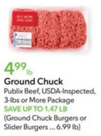 Publix Ground Chuck offer