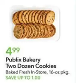 Publix Publix Bakery Two Dozen Cookies offer