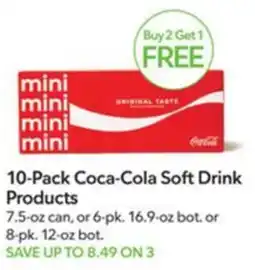 Publix Coca-Cola Soft Drinks offer
