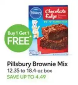 Publix Pillsbury Brownie Mix box offer