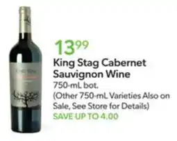 Publix King Stag Cabernet Sauvignon Wine offer