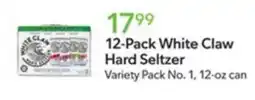 Publix White Claw Hard Seltzer offer