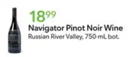 Publix Navigator Pinot Noir Wine offer