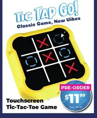 Showcase US Touchscreen Tic-Tac-Toe Game offer