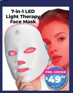 Showcase US 7-in-1 Light Therapy Face Mask offer