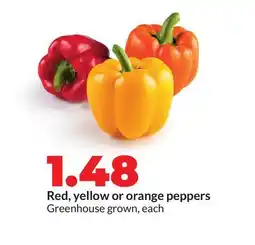 Hy-Vee Red, yellow or orange peppers offer