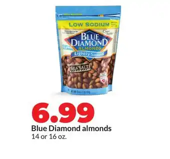 Hy-Vee Blue Diamond almonds offer