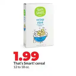 Hy-Vee That's Smart! cereal offer