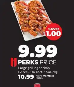 Hy-Vee Large grilling shrimp offer