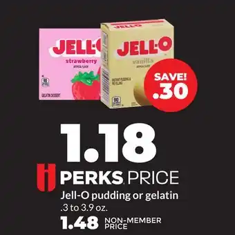 Hy-Vee Jell-O pudding or gelatin offer