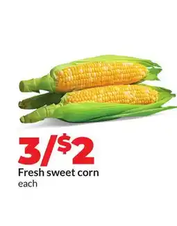 Hy-Vee Fresh sweet corn offer