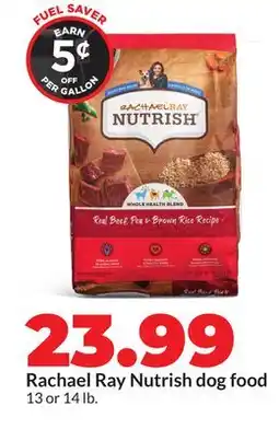 Hy-Vee Rachael Ray Nutrish dog food offer