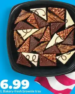 Hy-Vee brownie tray offer