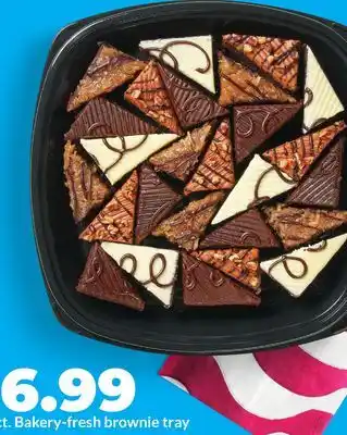 Hy-Vee brownie tray offer