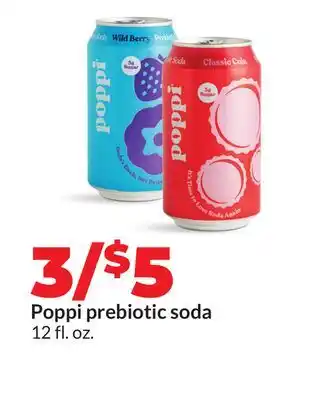 Hy-Vee Poppi prebiotic soda offer
