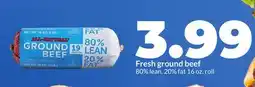 Hy-Vee Fresh ground beef offer