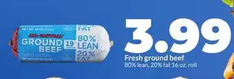 Hy-Vee Fresh ground beef offer