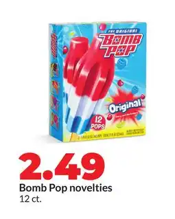 Hy-Vee Bomb Pop novelties offer