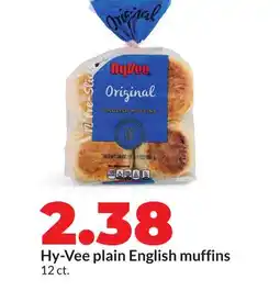 Hy-Vee Hy-Vee plain English muffins offer