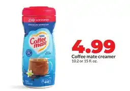 Hy-Vee Coffee mate creamer offer