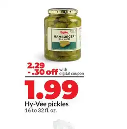 Hy-Vee Hy-Vee pickles offer