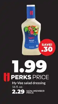 Hy-Vee Hy-Vee salad dressing offer