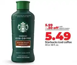 Hy-Vee Starbucks iced coffee offer