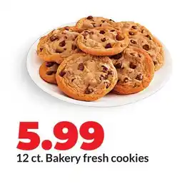 Hy-Vee 12 ct. Bakery fresh cookies offer